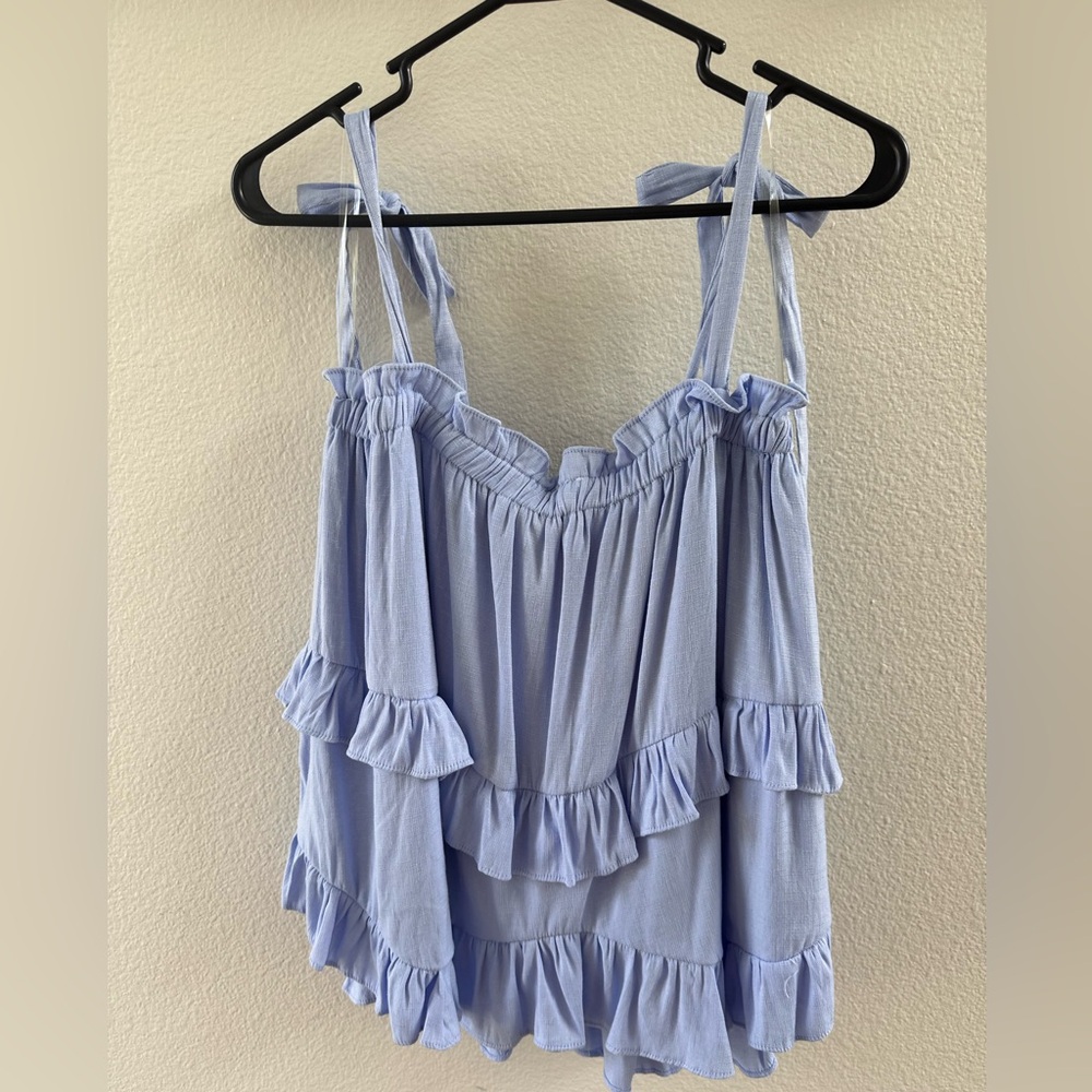 Talulah Oceanside Ruffle Top - Picture 3 of 6